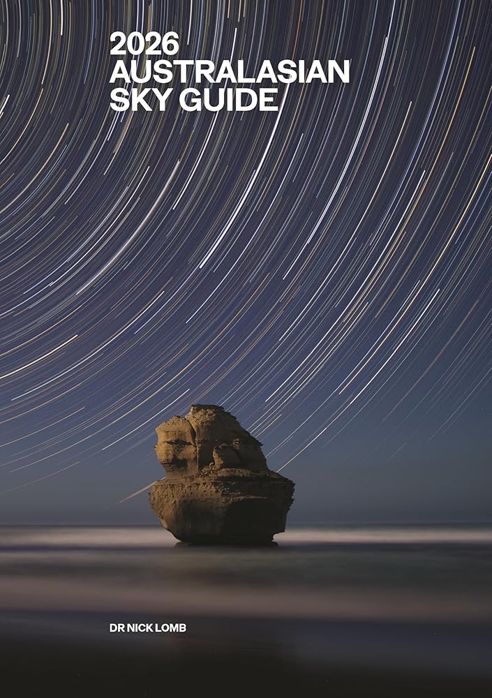 2026 Australasian Sky Guide - 9781761170546 - Nick Lomb - NewSouth - The Little Lost Bookshop