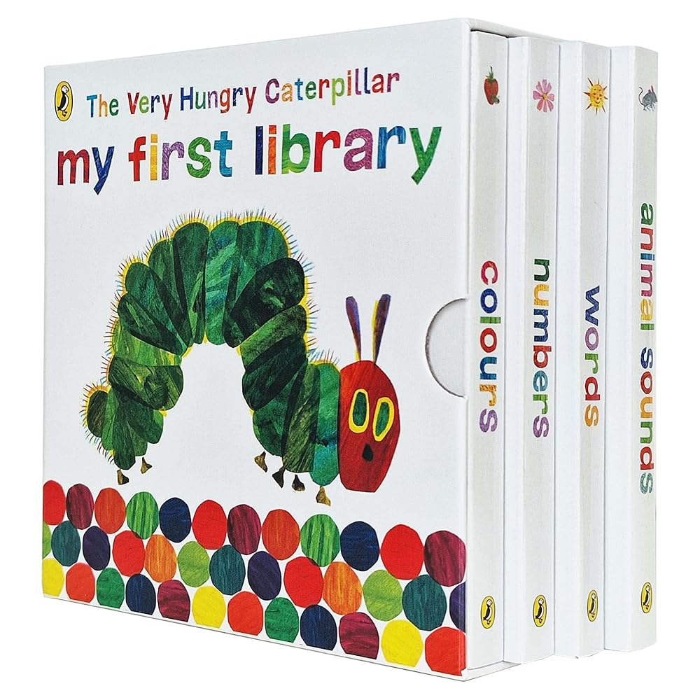 The Very Hungry Caterpillar: My First Library cover image