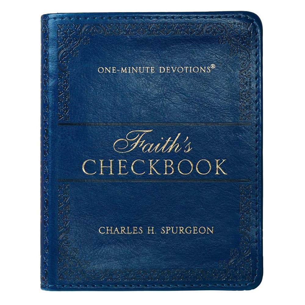 One-Minute Devotions Faith's Checkbook cover image