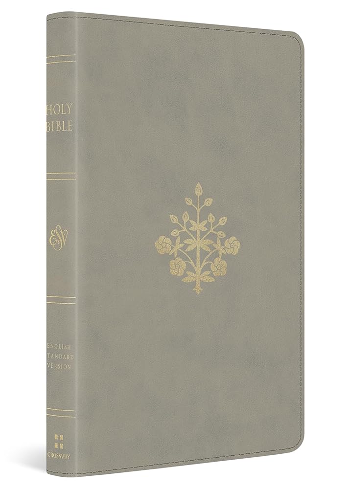 ESV Thinline Bible, Red Letter (TruTone, Stone, Branch Design): Holy Bible, English Standard Version cover image