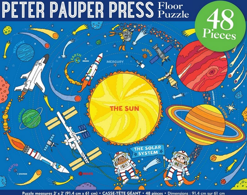 Solar System Floor Puzzle