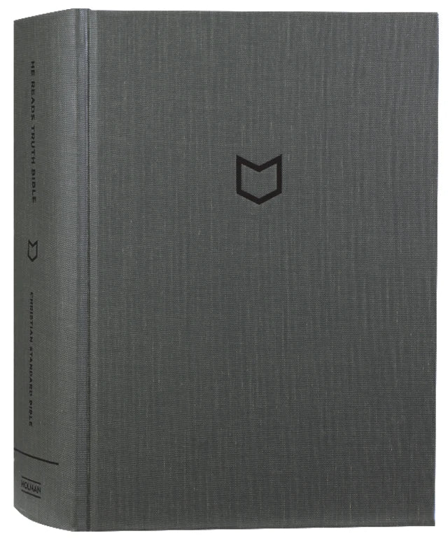 CSB He Reads Truth Bible Pewter