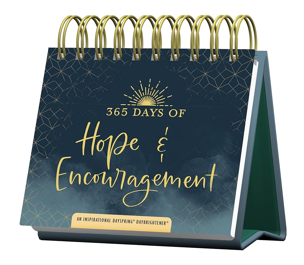365 Days of Hope & Encouragement - An Inspirational DaySpring DayBrightener - Perpetual Calendar cover image