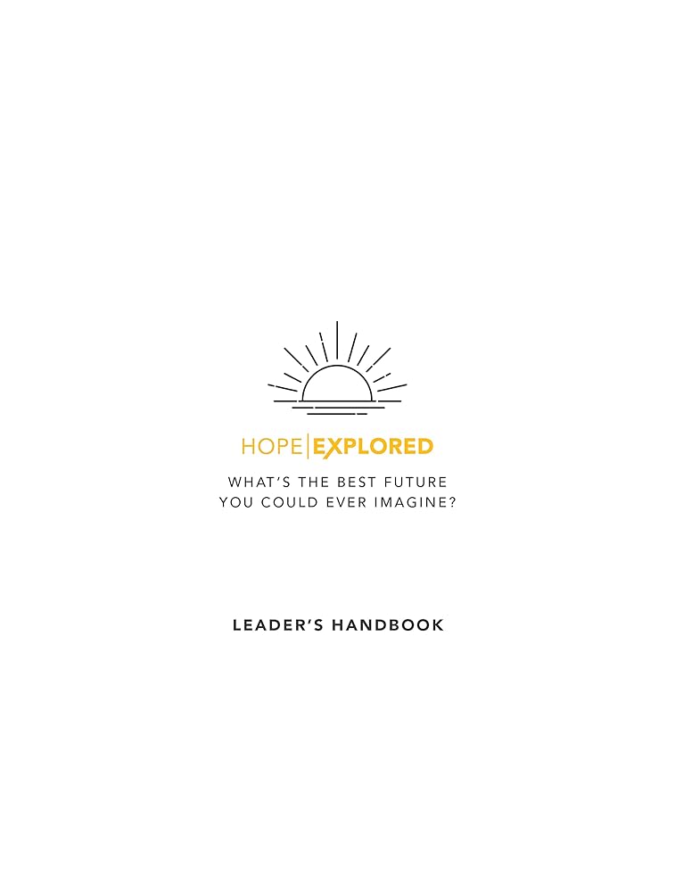 Hope Explored Leader's Handbook cover image