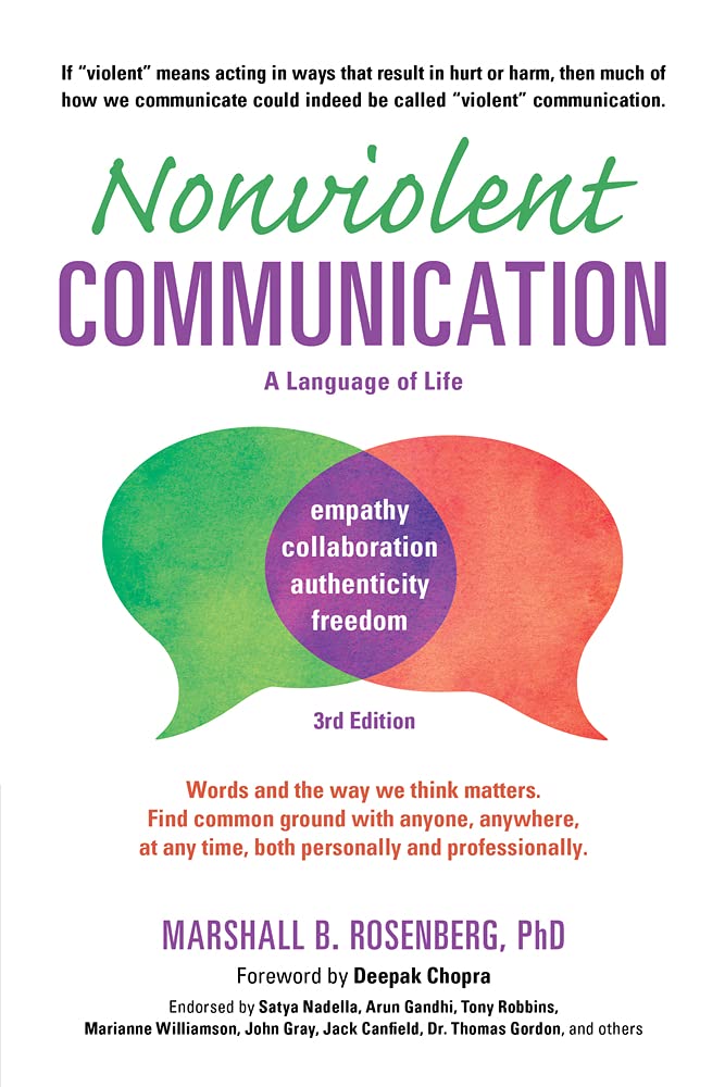 Nonviolent Communication: A Language of Life: Life-Changing Tools for Healthy Relationships (Nonviolent Communication Guides) cover image
