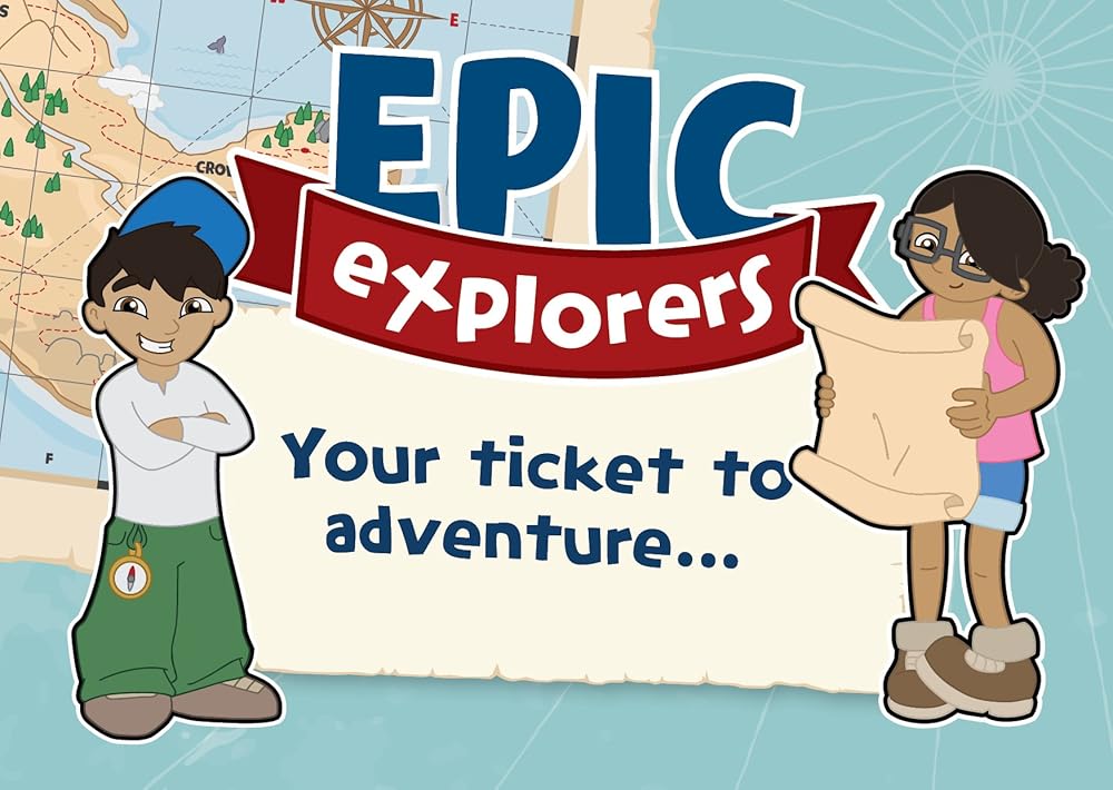Epic Explorers Invitations (Pack of 50) cover image