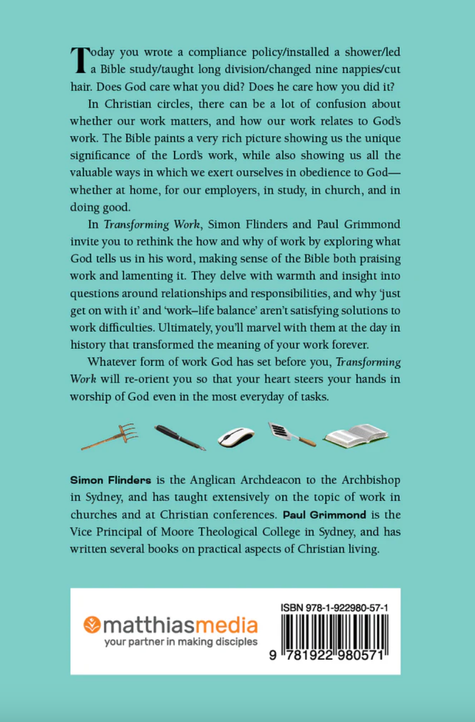 Transforming Work Encouragement from God’s word for your day-to-day work