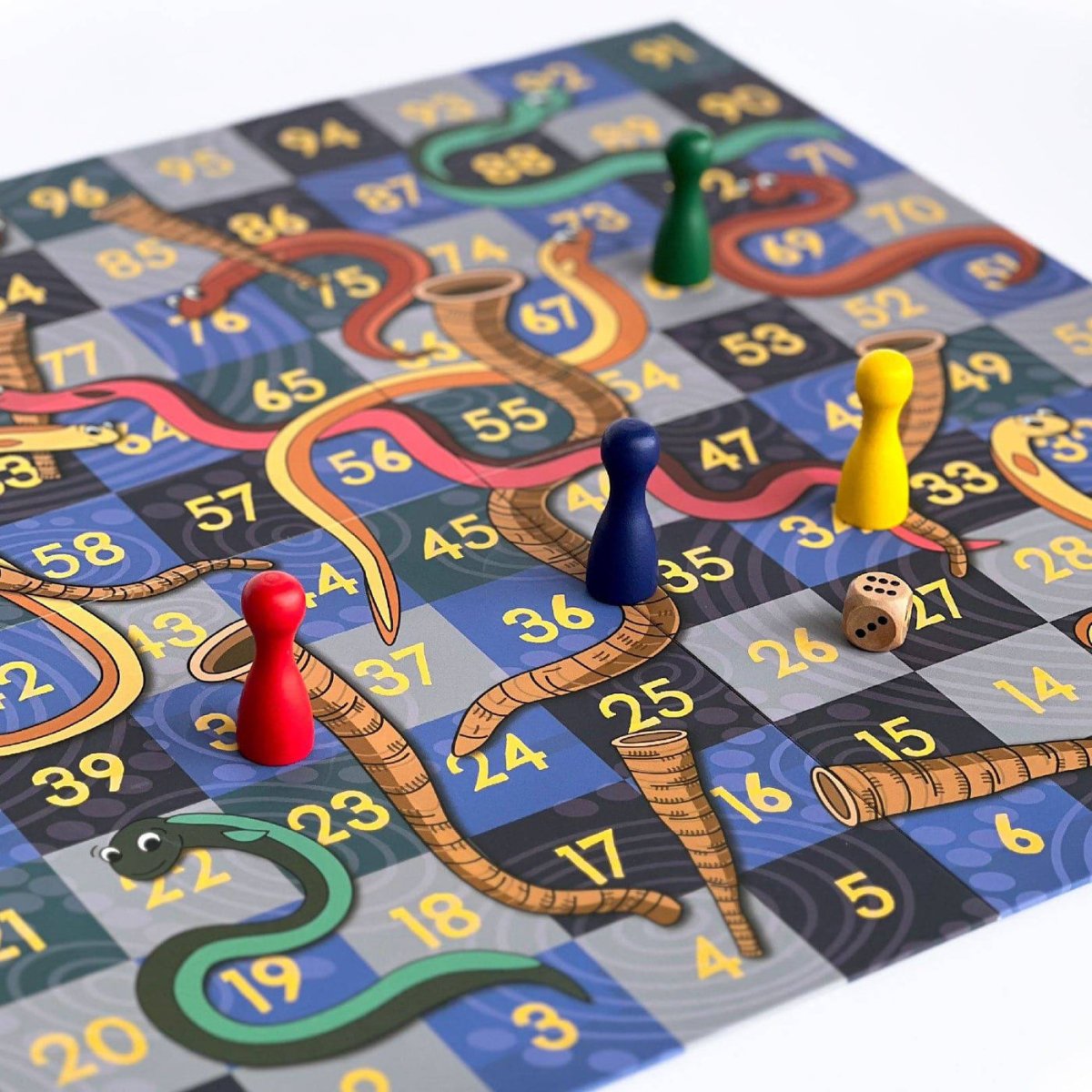 Eels And Traps Board Game - fneel - Game - Wingaru - The Little Lost Bookshop
