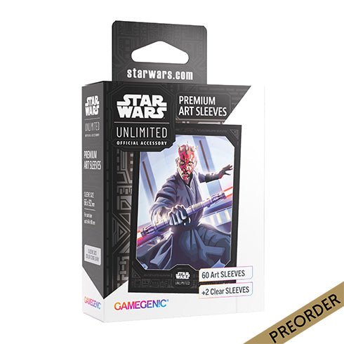 Gamegenic Star Wars Unlimited Premium Art Sleeves - 4251715418512 - The Little Lost Bookshop - The Little Lost Bookshop