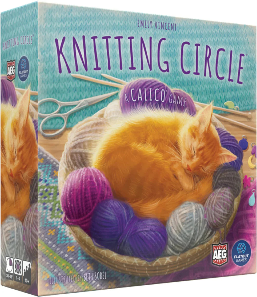 Knitting Circle - A Calico Game - 729220010889 - The Little Lost Bookshop - The Little Lost Bookshop