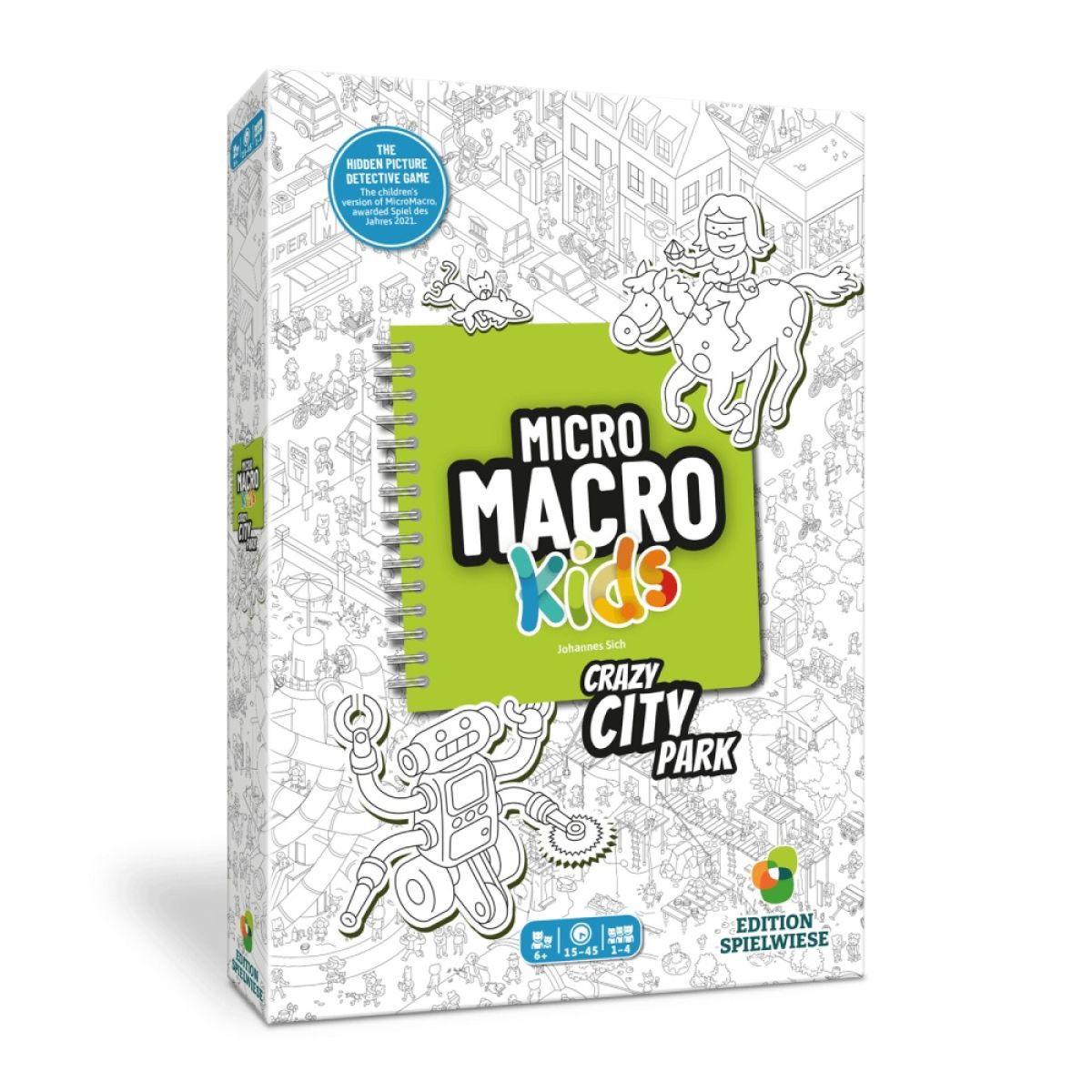 Micro Macro Kids: Crazy City Park - 850066043035 - Game - The Little Lost Bookshop