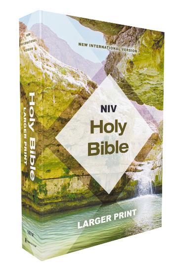 NIV, Holy Bible, Larger Print, Economy Edition, Paperback, Teal/Tan, Comfort Print - 9780310463900 - Zondervan - The Little Lost Bookshop