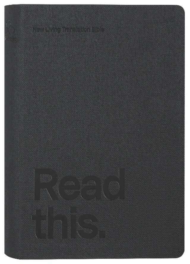 NLT Read This Bible Dappled Black (Anglicised) - 9780647533659 - NLT - Bible Society Australia - The Little Lost Bookshop