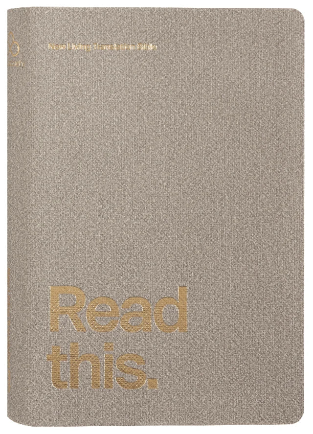 NLT Read This Bible Marl Grey (Anglicised) - 9780647532942 - NLT - Bible Society in Australia - The Little Lost Bookshop