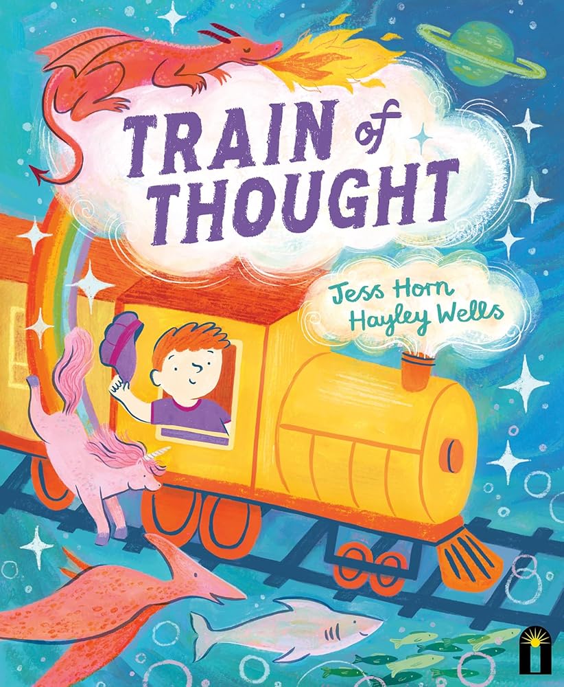 Train of Thought - 9781761214301 - Jess Horn, Hayley Wells - Bright Light - The Little Lost Bookshop