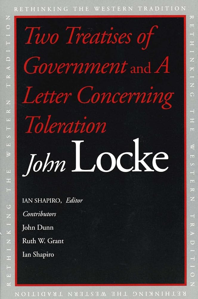 Two Treatises of Government and A Letter Concerning Toleration - 9780300100181 - John Locke, Ian Shapiro - Yale University Press - The Little Lost Bookshop