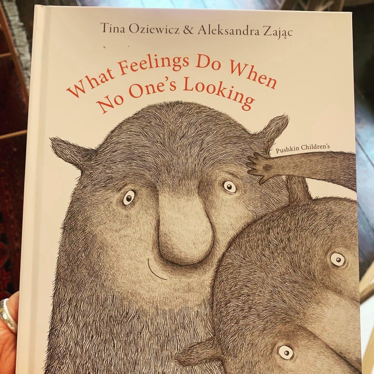 What Feelings Do When No One's Looking - 9781782693598 - Tina Oziewicz - Faber Factory - The Little Lost Bookshop