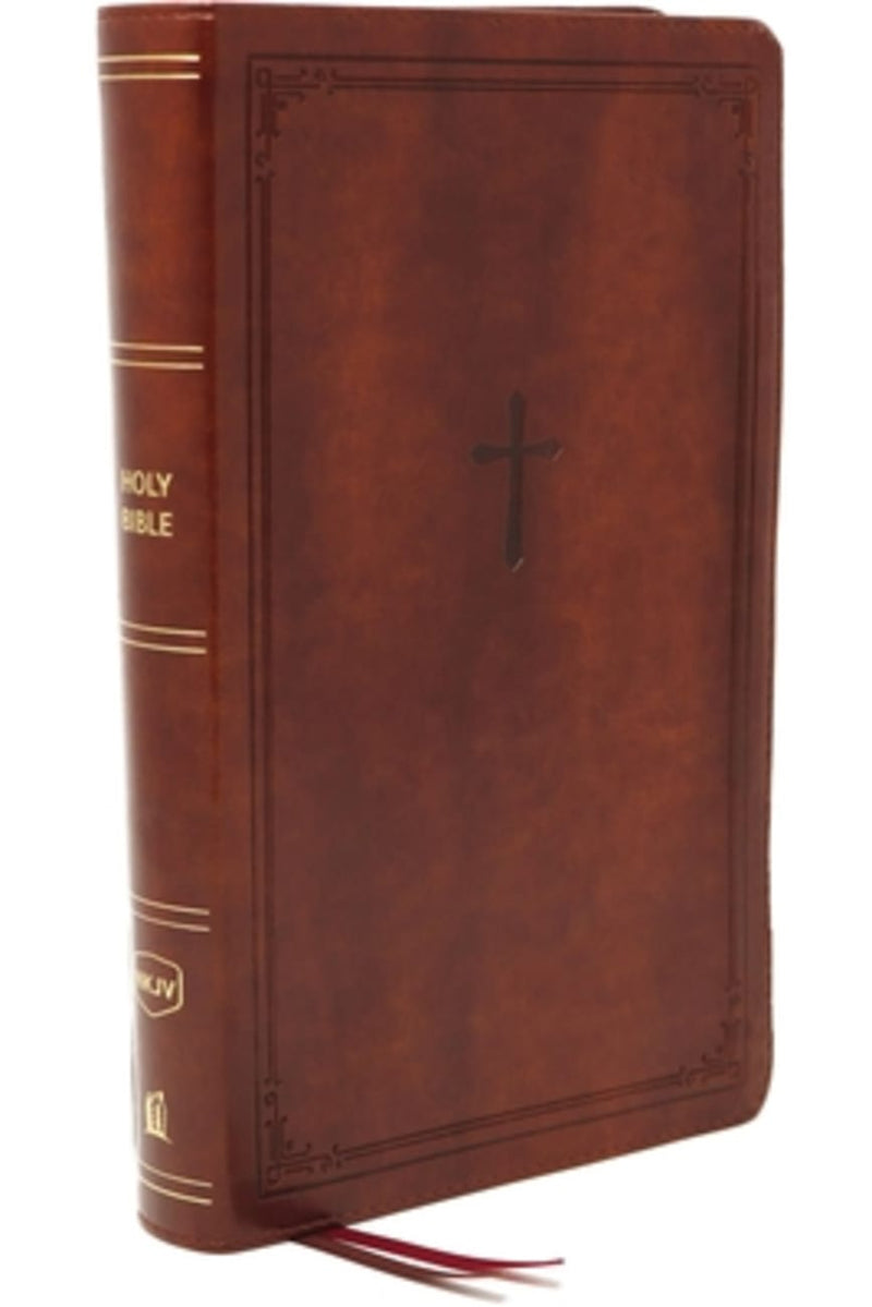 NKJV End-of-Verse Reference Compact Large Print Bible