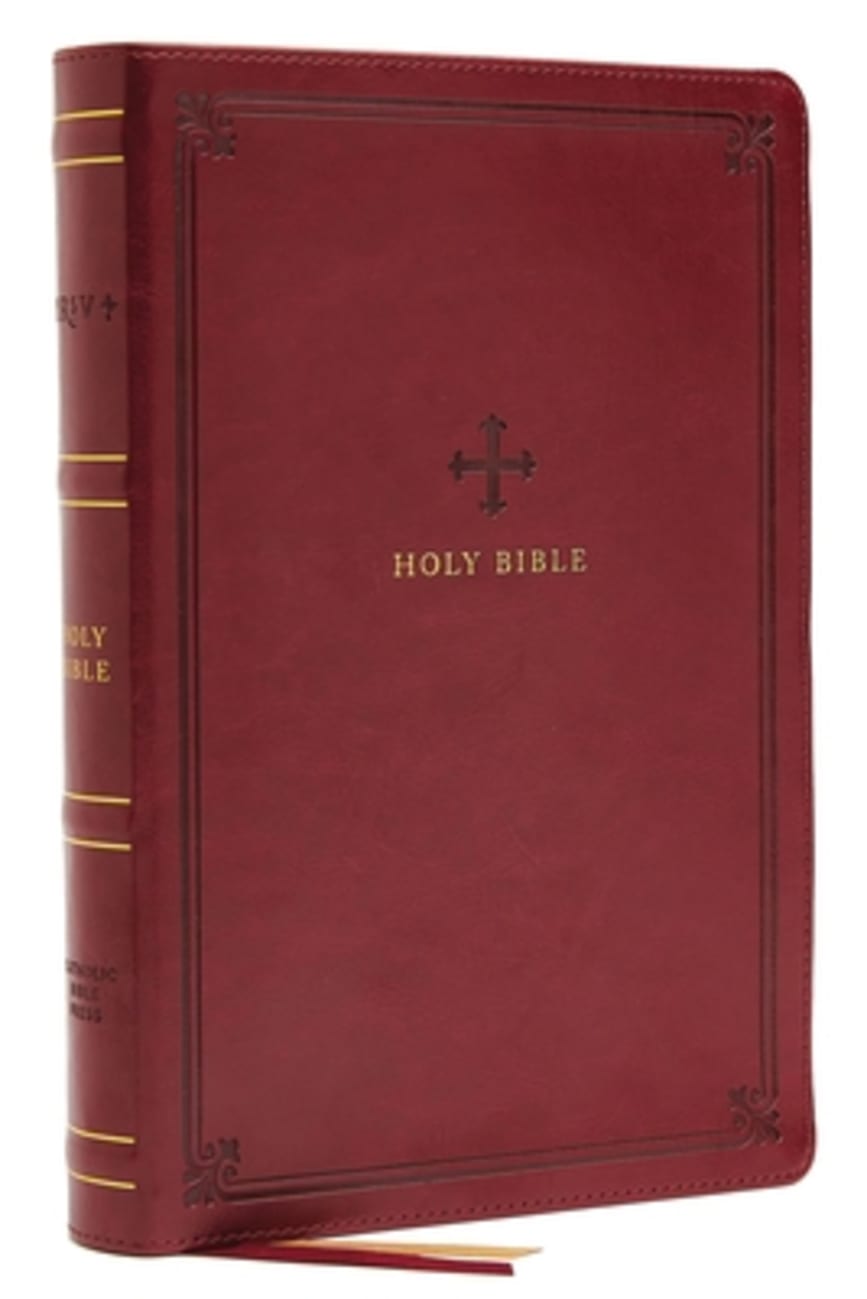 NRSV Catholic Bible Thinline Edition (Red Letter