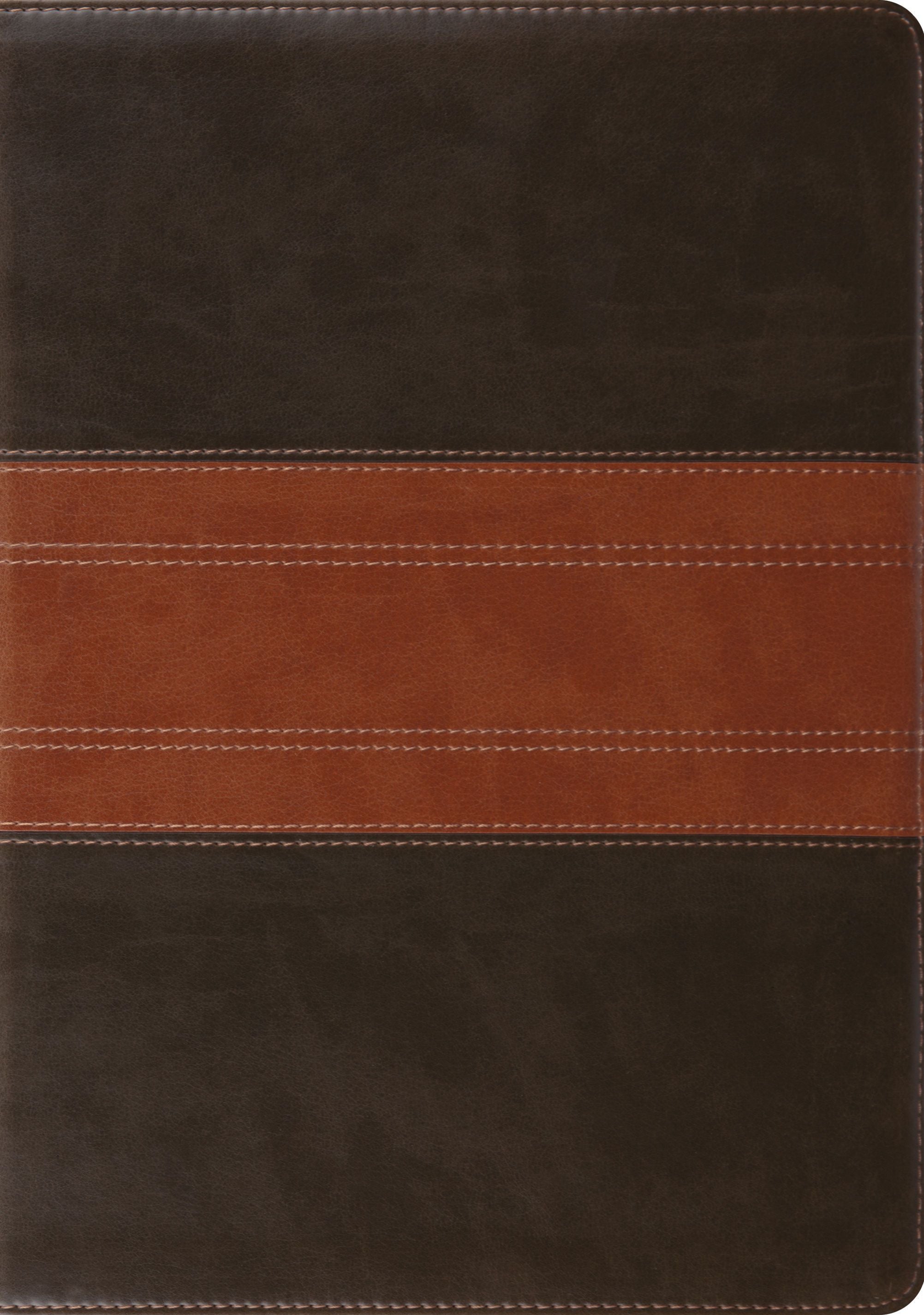 ESV Study Bible (TruTone, Forest/Tan, Trail Design)