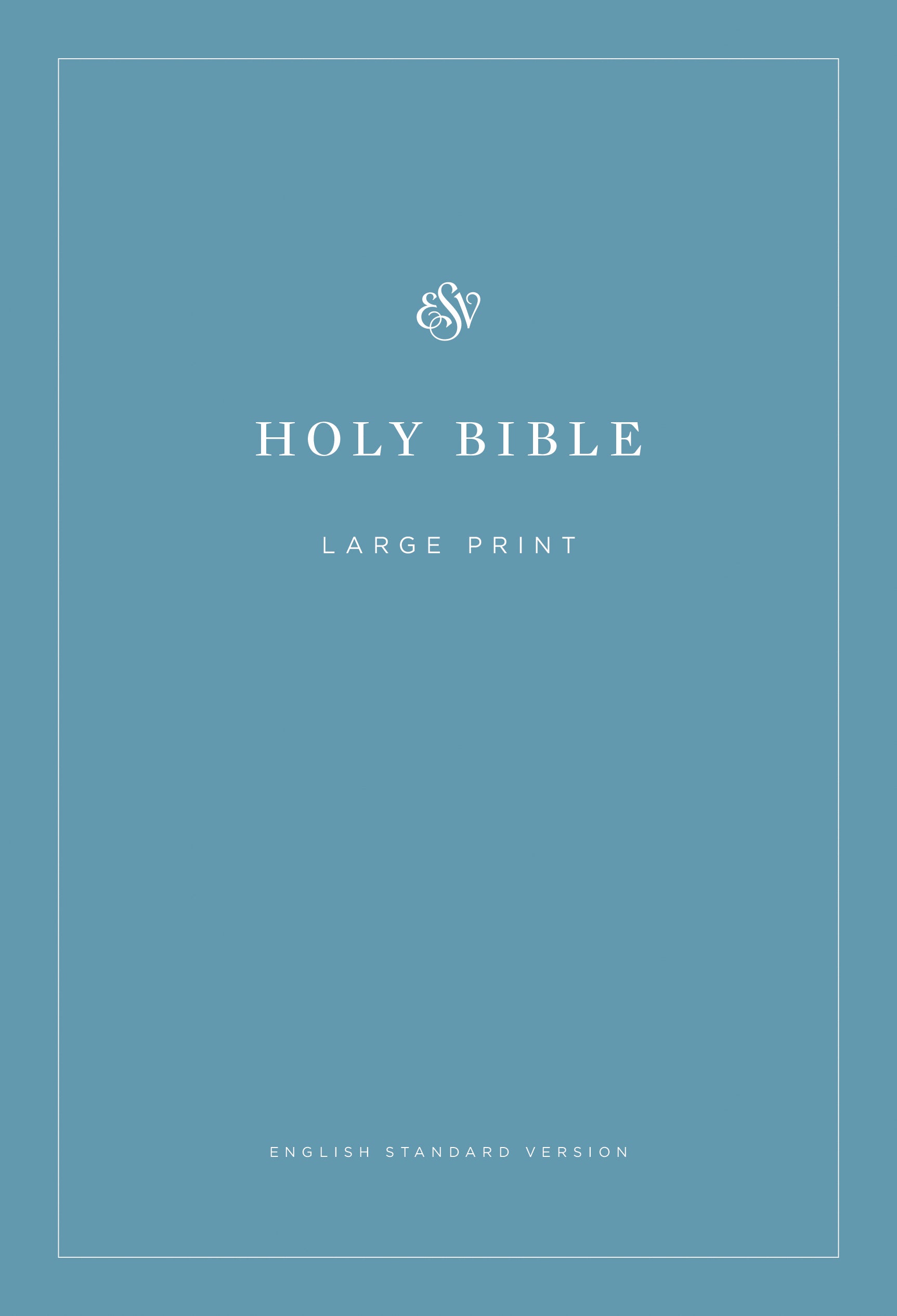 ESV Large Print Paperback Economy Bible