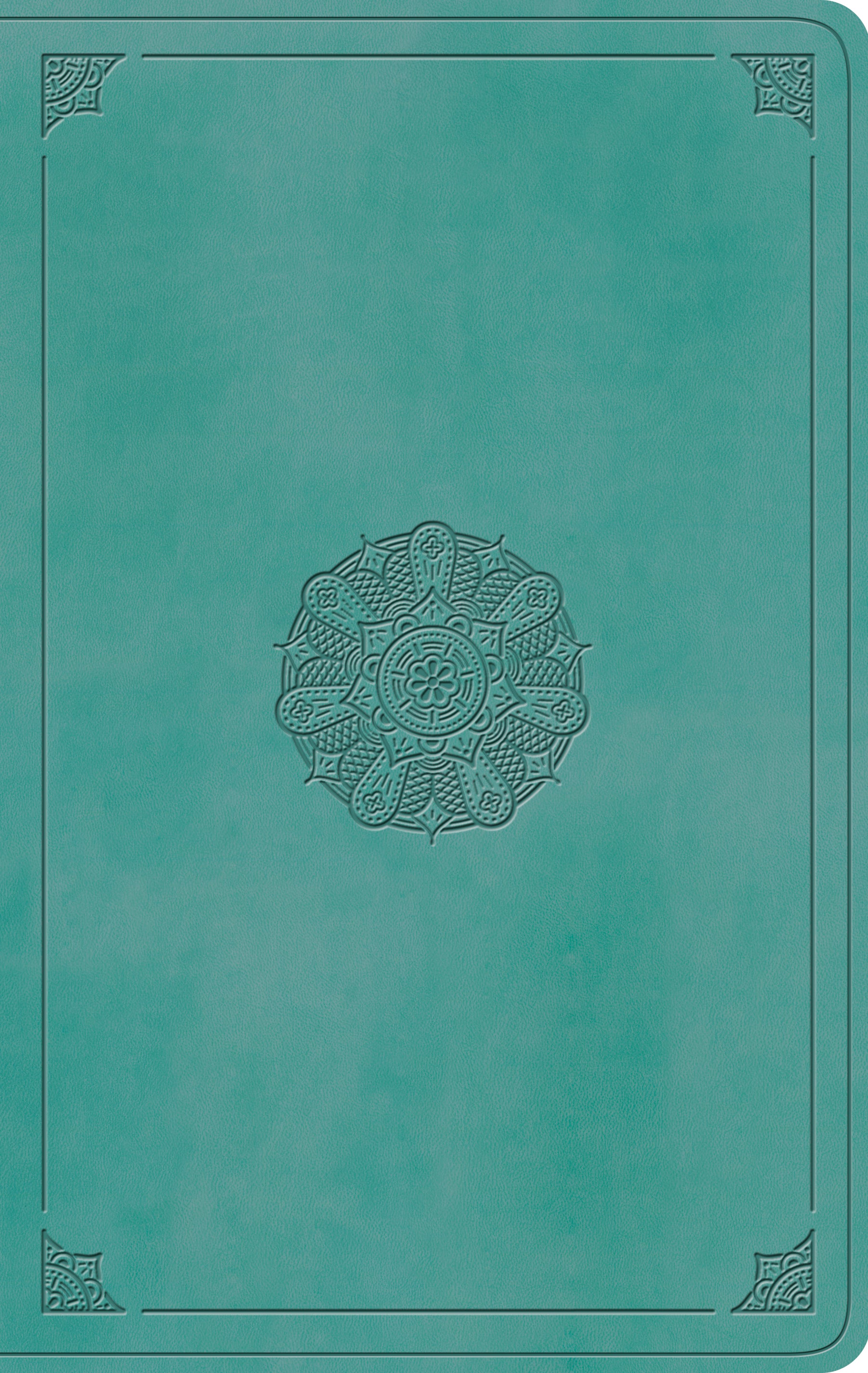 ESV Value Thinline Bible (TruTone, Turquoise, Emblem Design)