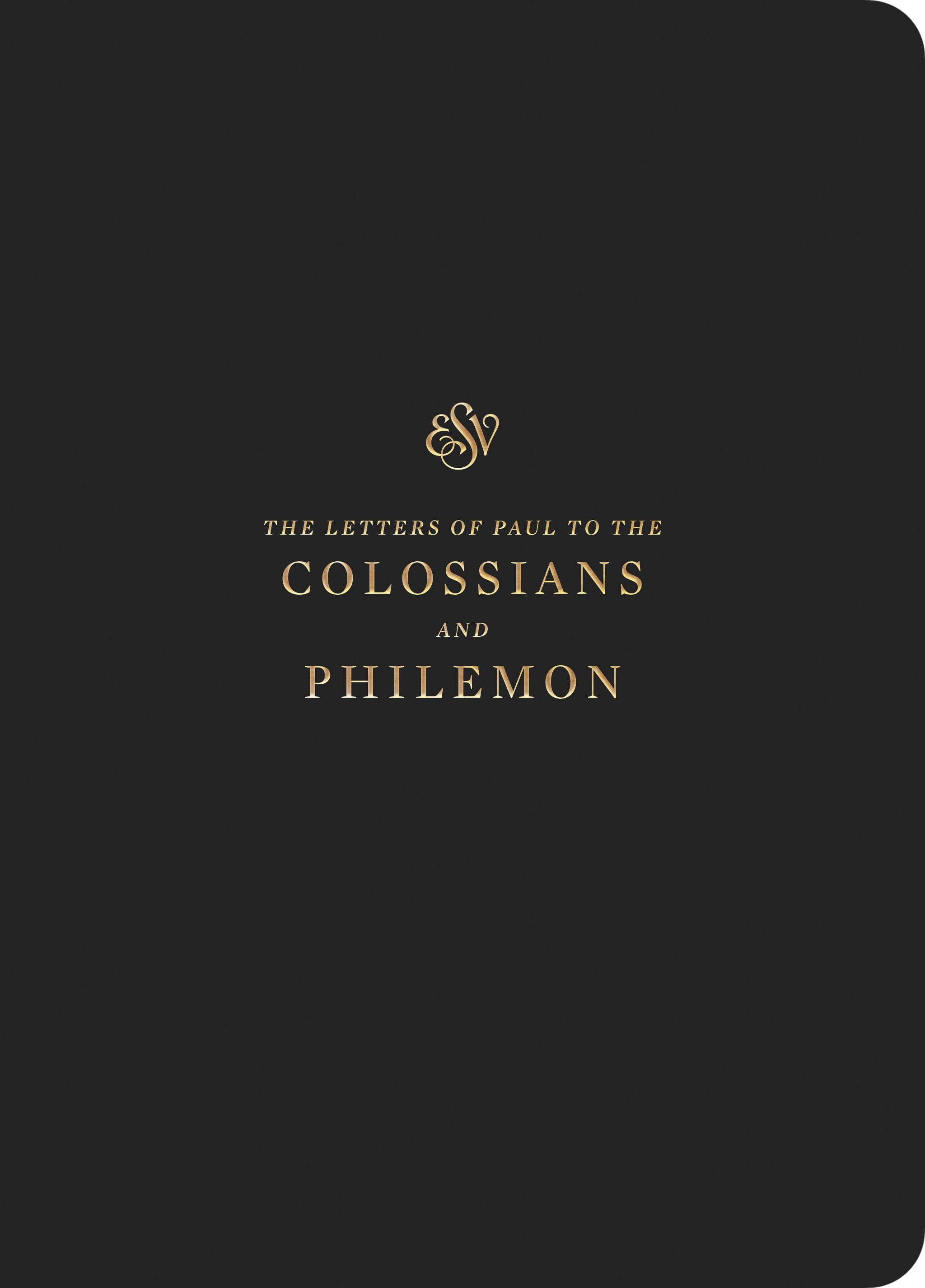 ESV Scripture Journal: Colossians and Philemon