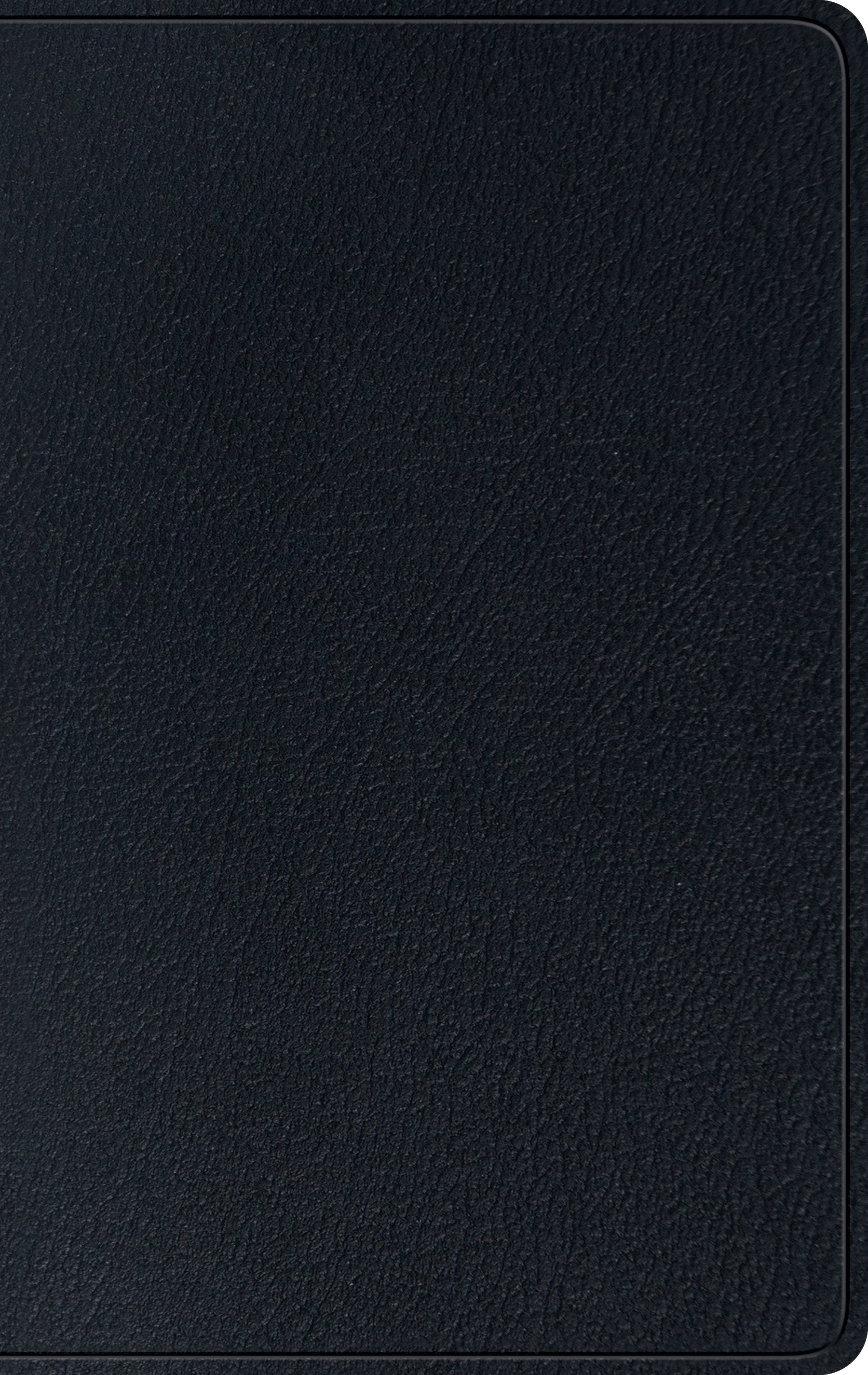 ESV Single Column Thinline Bible (Black)