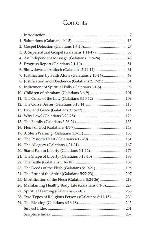 FOTB Galatians: God's Proclamation of Liberty