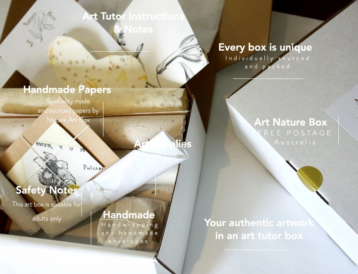 Art Therapy Nature Box - 7741919426501 - Art Nature Box - Art Nature Box - The Little Lost Bookshop