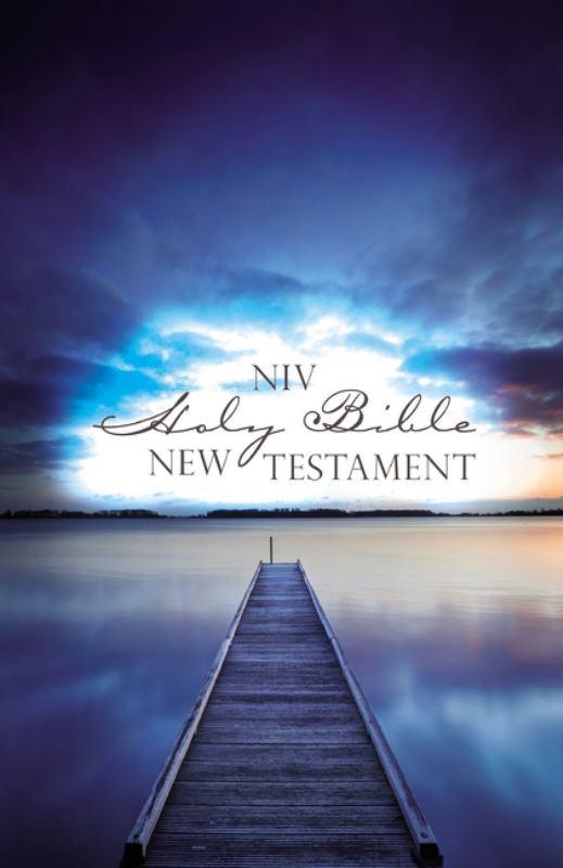 NIV New Testament Paperback Blue Pier
