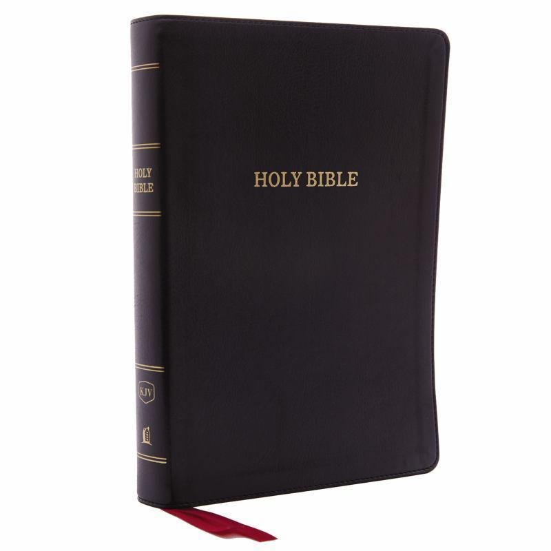 KJV Deluxe Reference Bible Giant Print Black