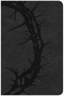 CSB Compact Ultrathin Reference Bible, Charcoal LeatherTouch