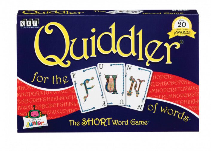 Quiddler: The Short Word Game - 736396050007 - Set Enterprises - Set Enterprises - The Little Lost Bookshop