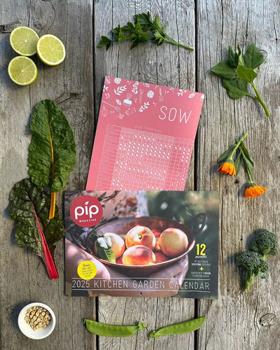 2025 Pip Kitchen Garden Calendar - 0080687502073 - Calendar - Pip Magazine - The Little Lost Bookshop