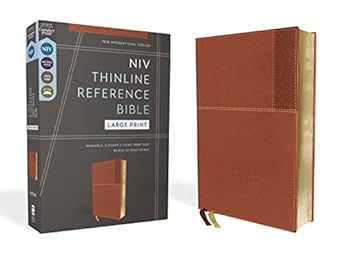 NIV Thinline Reference Bible (Large Print)