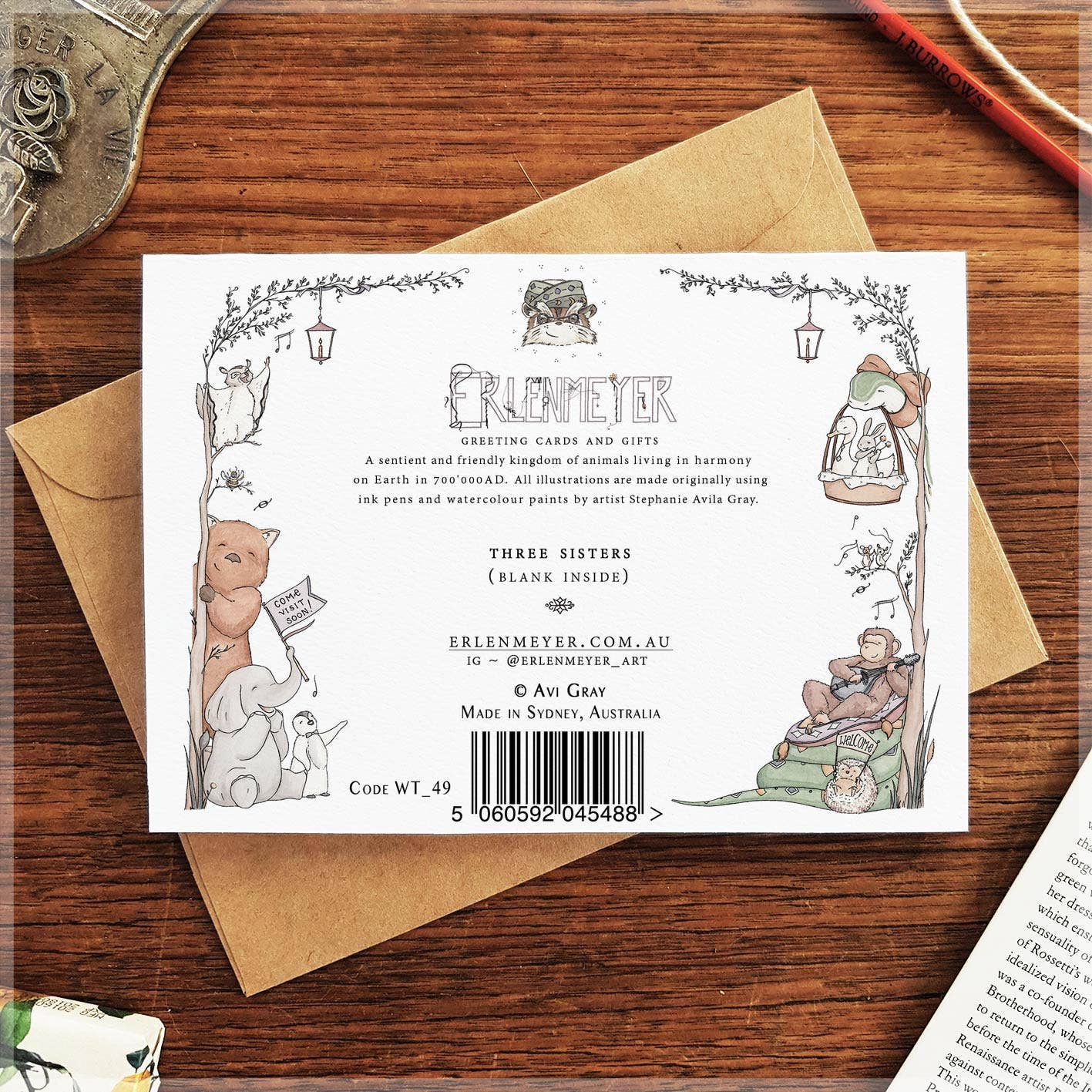 Three Sisters - Greeting Card