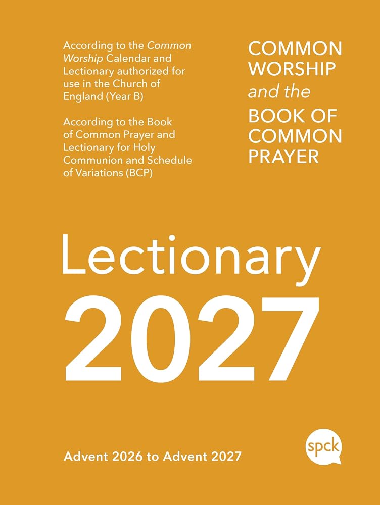 Common Worship Lectionary 2027: Spiral-bound Church of England Liturgical Calendar with the Book of Common Prayer (Includes Daily Readings and Service Planning Guide in a Compact, Portable Size cover image
