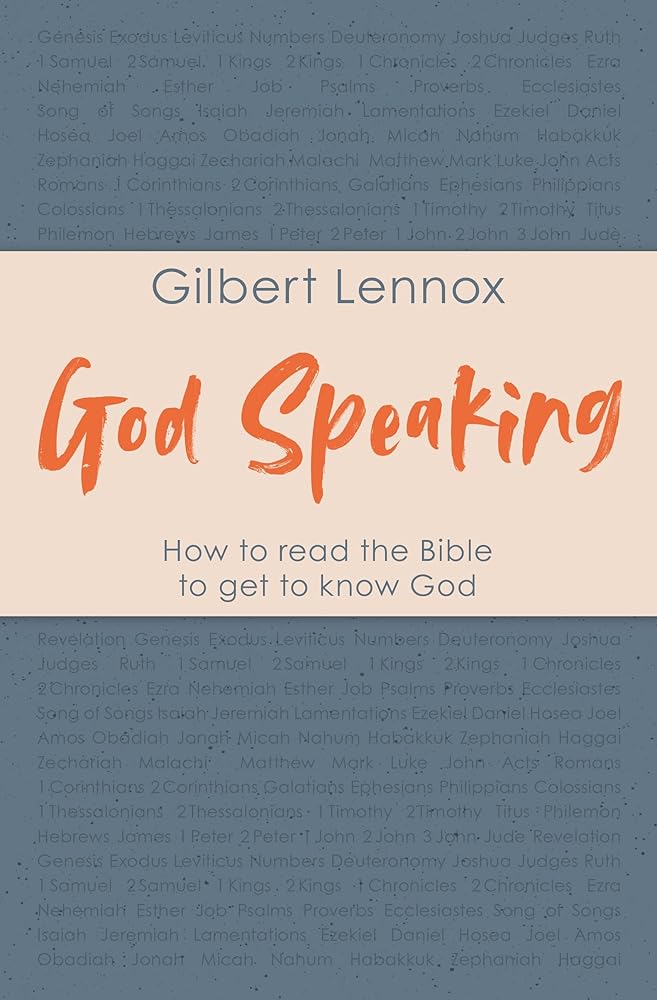 God Speaking: How to Read the Bible to Get to Know God cover image