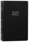 NIV, Gift and Award Bible, Leather-Look, Black, Red Letter, Comfort Print