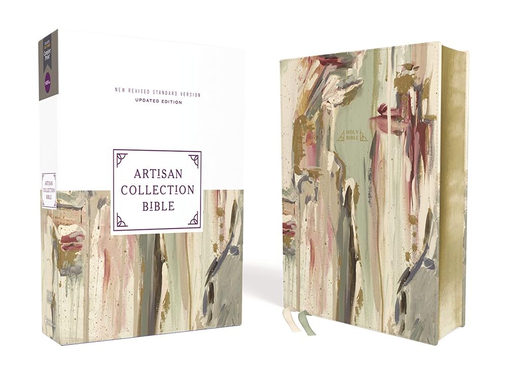 NRSVue, Artisan Collection Bible, Leathersoft, Multi-color/Cream, Comfort Print cover image