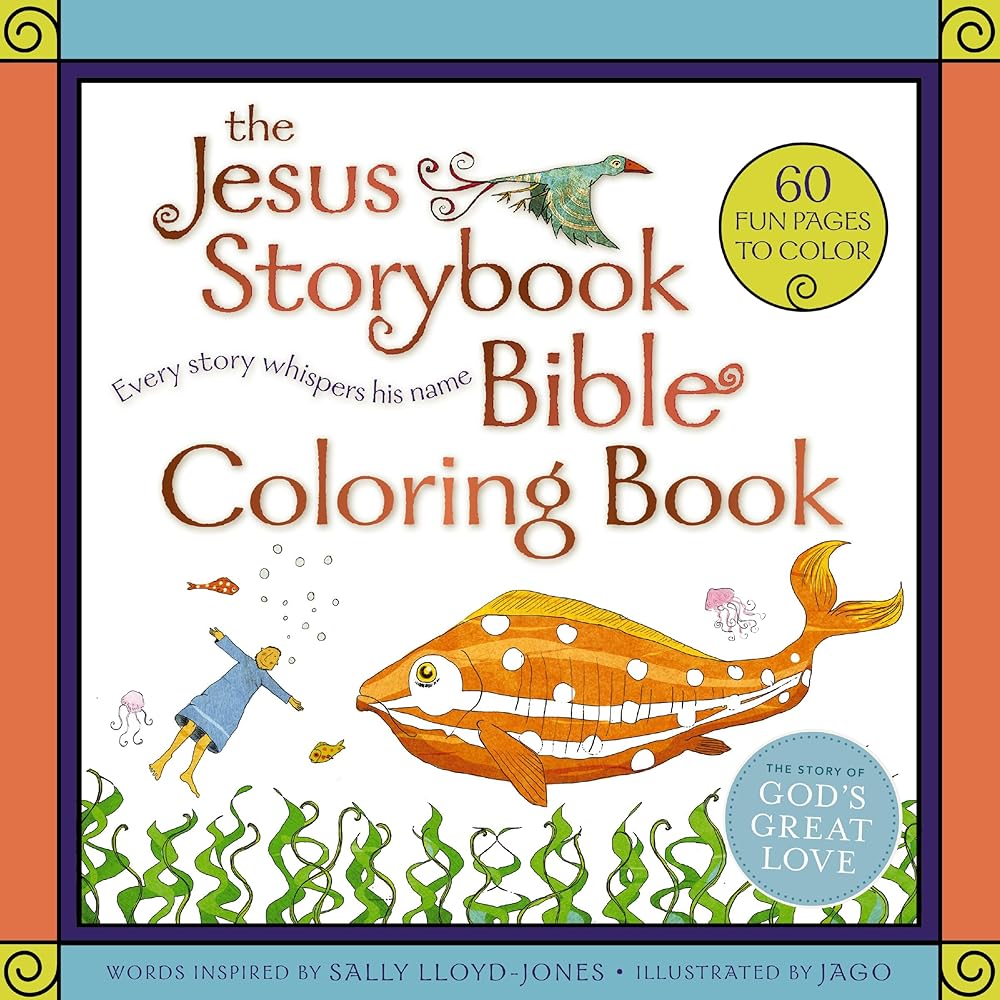 The Jesus Storybook Bible Coloring Book for Kids: Every Story Whispers His Name (The Story of God’s Great Love) cover image
