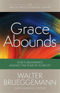 Grace Abounds: God's Abundance against the Fear of Scarcity (Walter Brueggemann Library) cover image