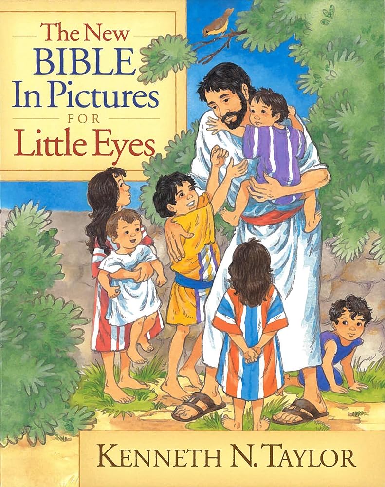 The New Bible in Pictures for Little Eyes cover image