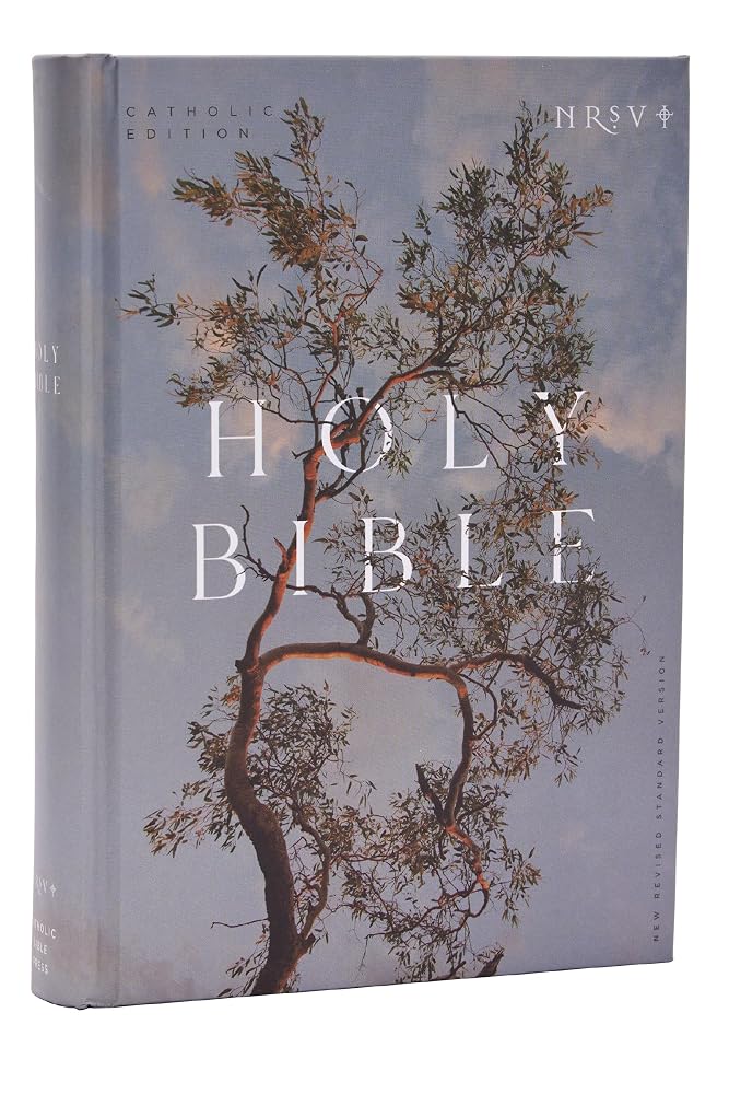 NRSV Catholic Edition Bible, Eucalyptus Hardcover (Global Cover Series): Holy Bible cover image