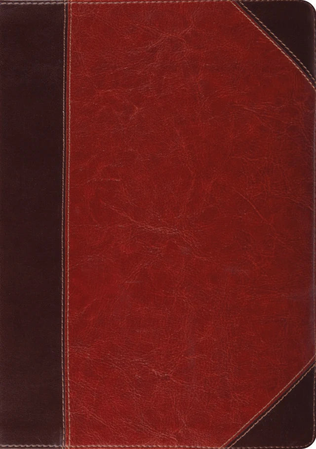 ESV Study Bible (TruTone, Brown/Cordovan, Portfolio Design, Indexed)