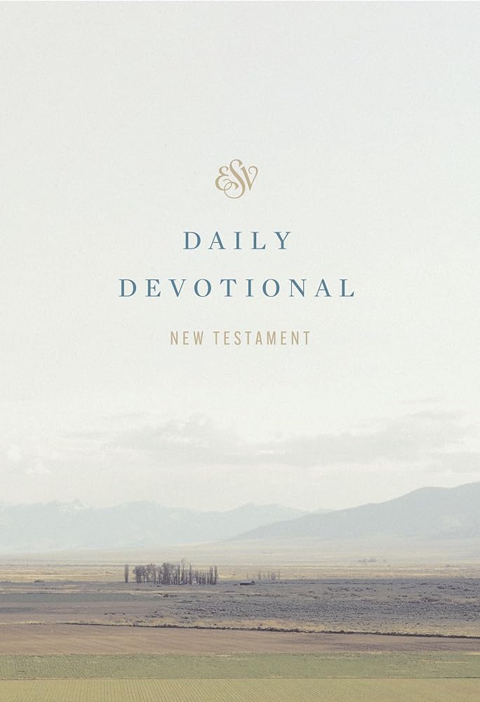 ESV Daily Devotional New Testament: Through the New Testament in a Year (Paperback) cover image