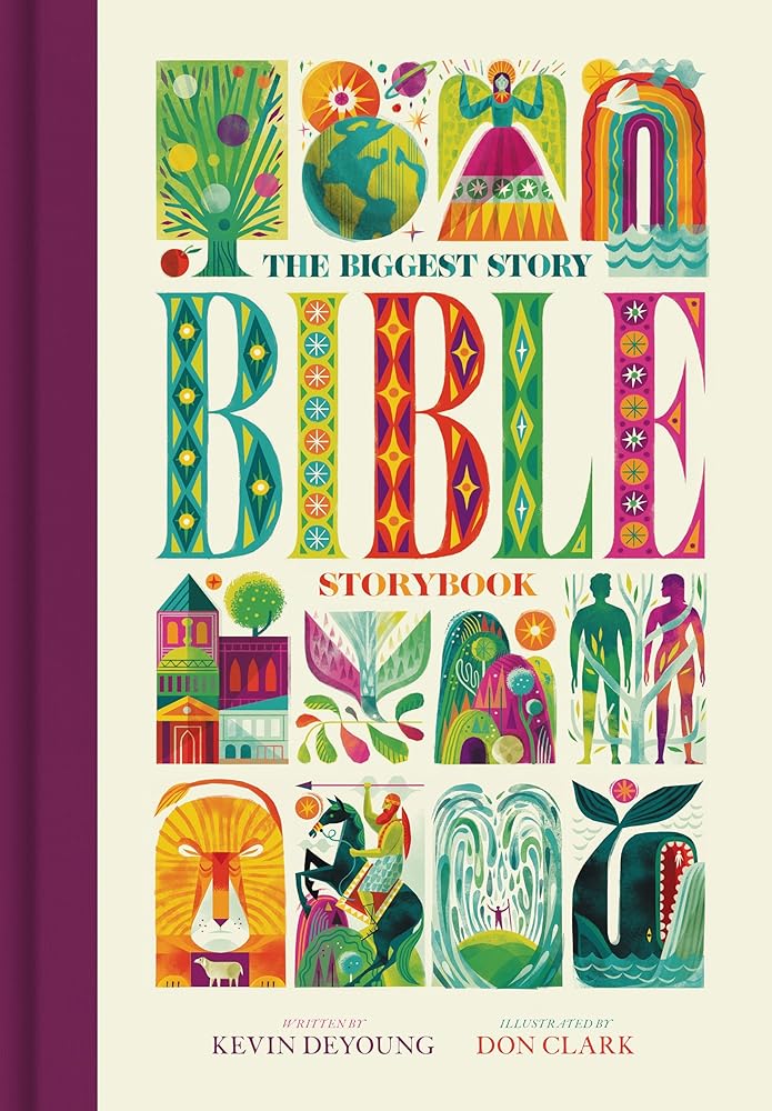 The Biggest Story Bible Storybook (Large Format) cover image