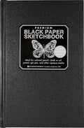 Premium Black Paper Sketchbook (5-1/4'' wide x 8-1/2'' high) cover image