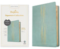 NLT Thinline Reference Bible, Filament-Enabled Edition (Leatherlike, Sage, Red Letter): Dayspring Signature Collection cover image